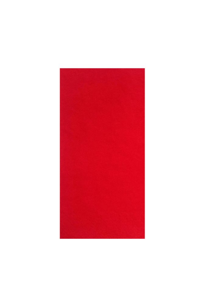 33×33 cm 2 Katlı 1/8 Garson Katlama Kırmızı Peçete