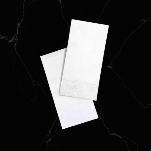 24×24 cm 2 Katlı 1/8 Garson Katlama Peçete