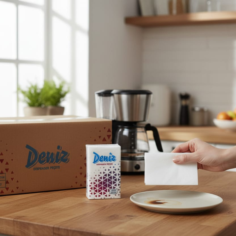 Deniz Dispenser (25x22cm-22×17 cm) 2 Katlı Peçete