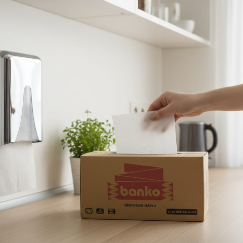Banko Z Katlama Dispenser Havlu