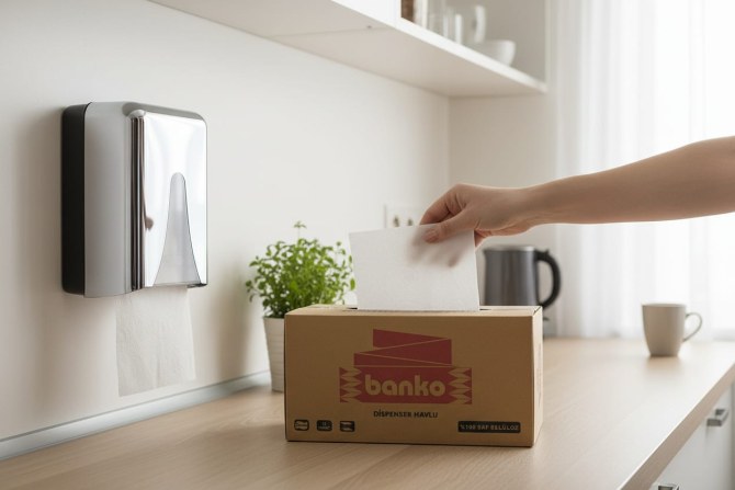 Banko Z Katlama Dispenser Havlu